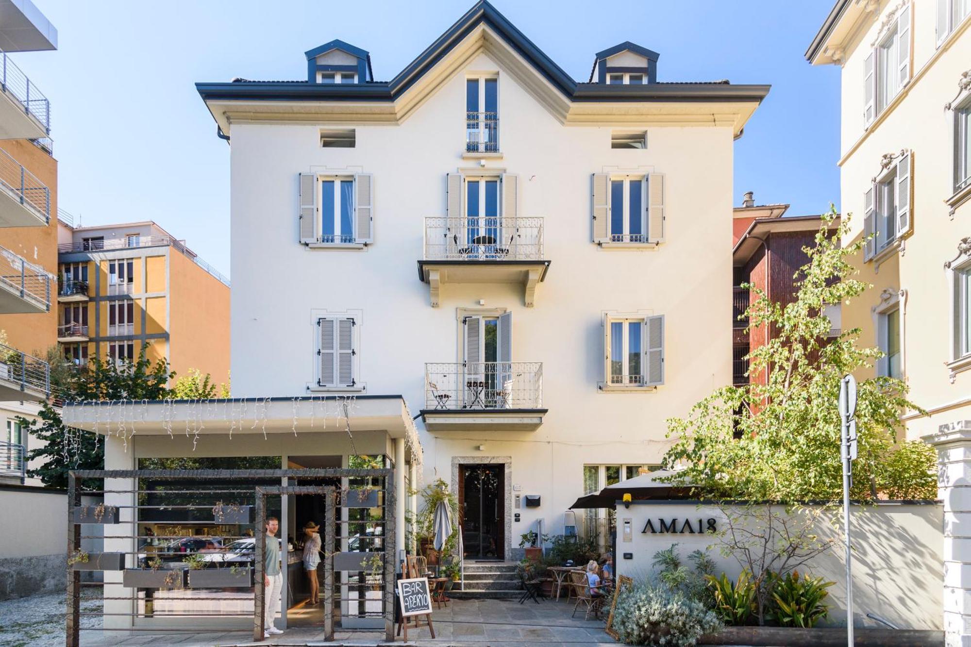 Historical Center - Free Parking And Private Terrace Como Exterior foto